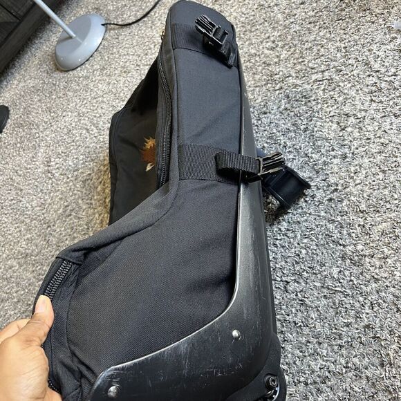 Club Glove Cordura Bag Wheeled Carry On Luggage Bag 24” Black Travel - Picture 5 of 9